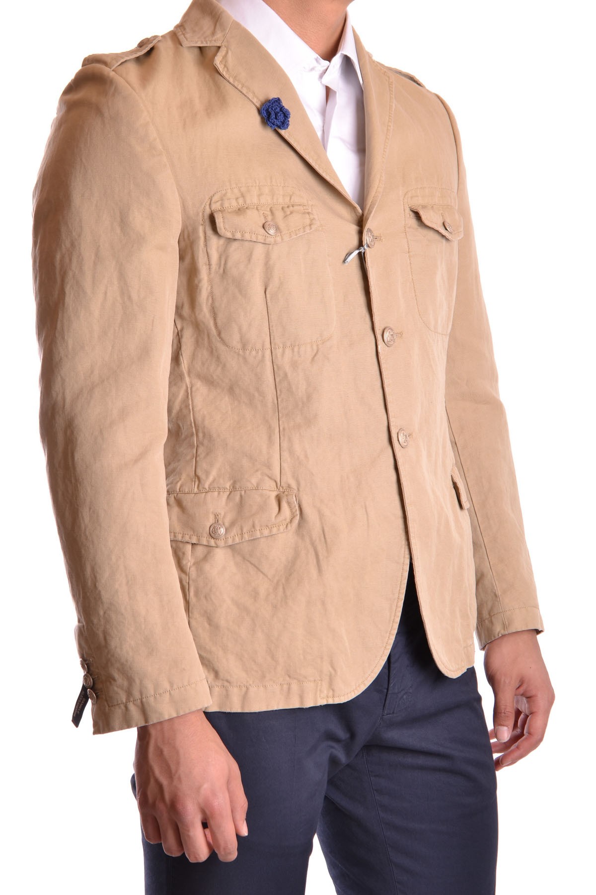 Daniele Alessandrini beige jacket REF-18529 - Picture 9 of 13
