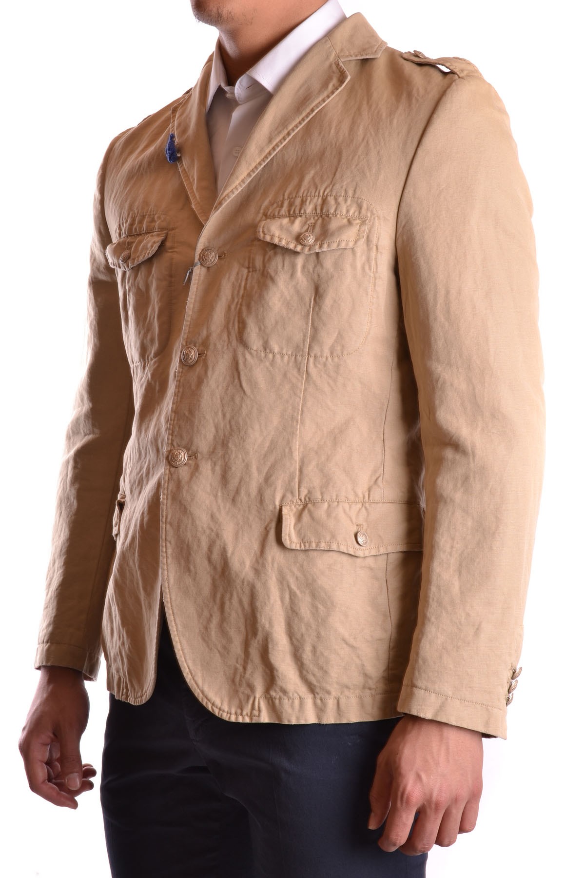 Daniele Alessandrini beige jacket REF-18529 - Picture 10 of 13