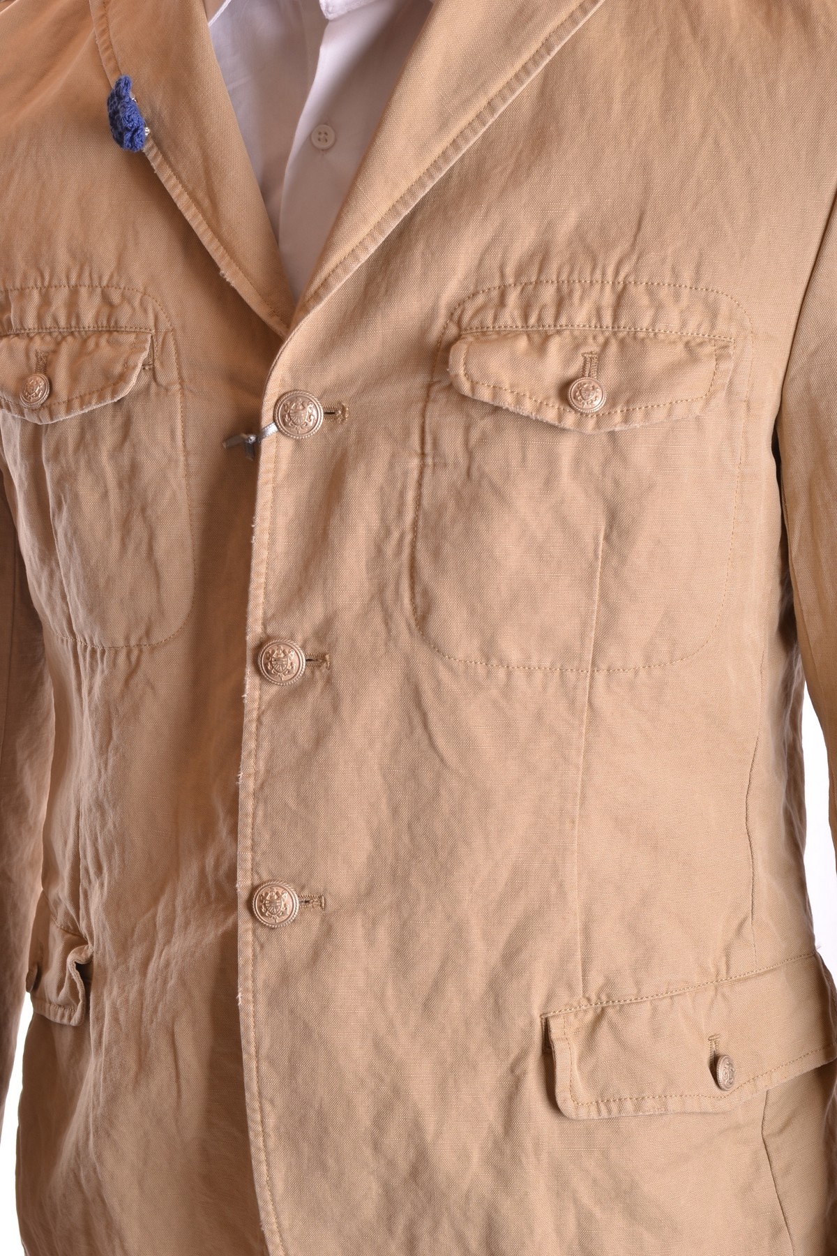 Daniele Alessandrini beige jacket REF-18529 - Picture 12 of 13