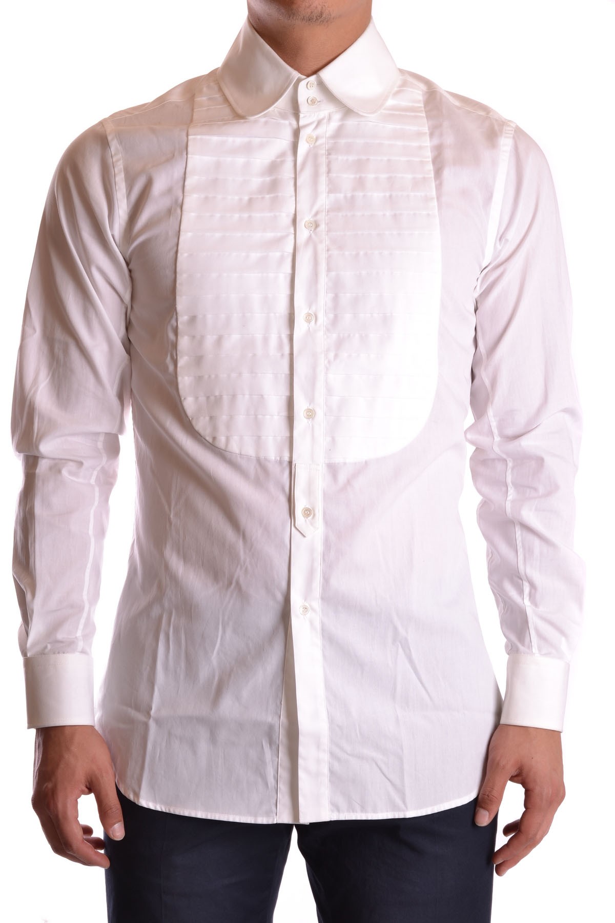 Camisa Galliano Blanco REF-18597 - Imagen 9 de 15