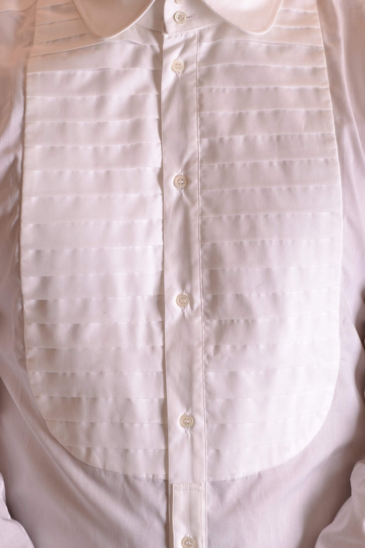 Camisa Galliano Blanco REF-18597 - Imagen 14 de 15