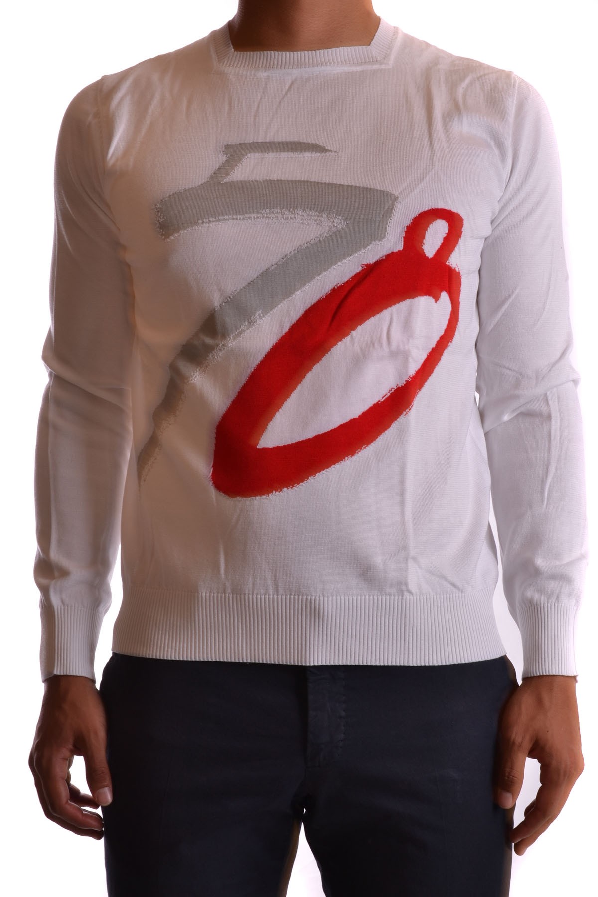 Sweater Dirk Bikkembergs White KC085 | eBay
