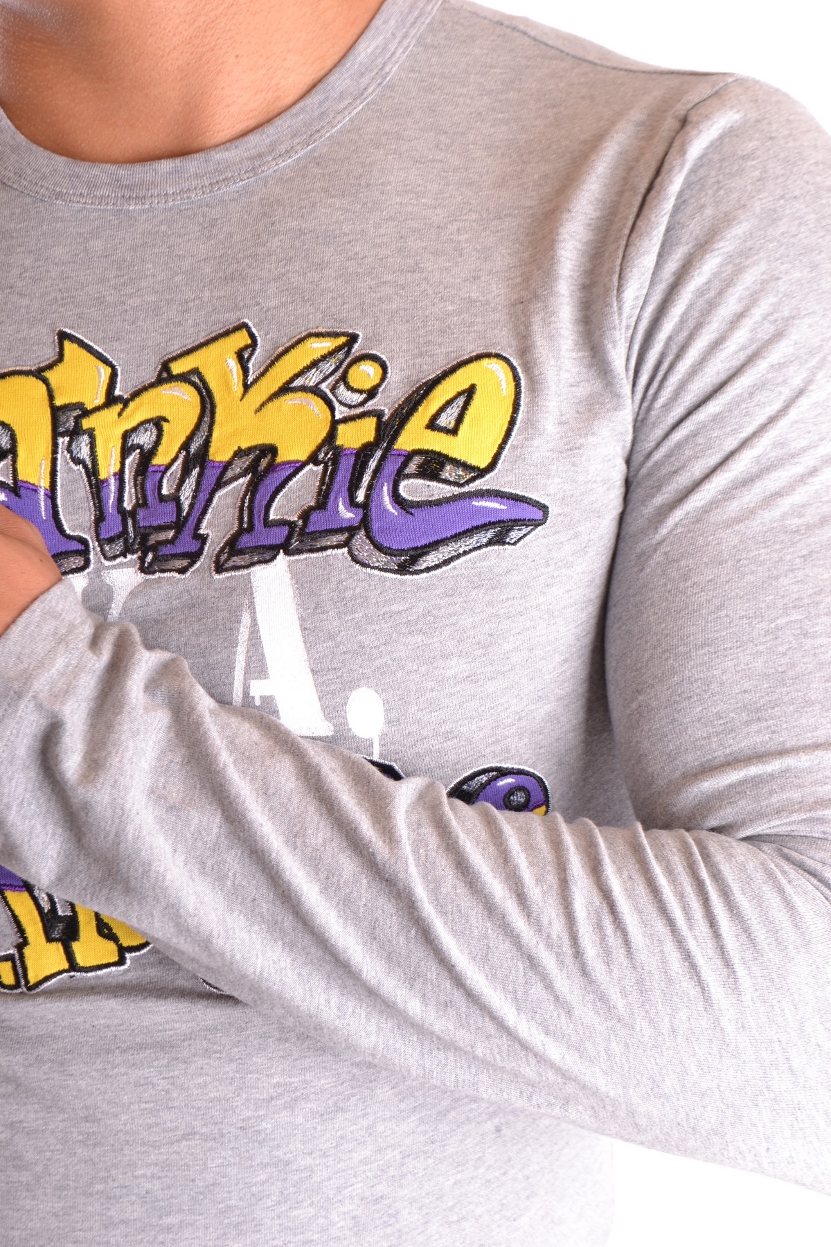 Frankie Morello Gray T-Shirt REF-19615 - Picture 11 of 11