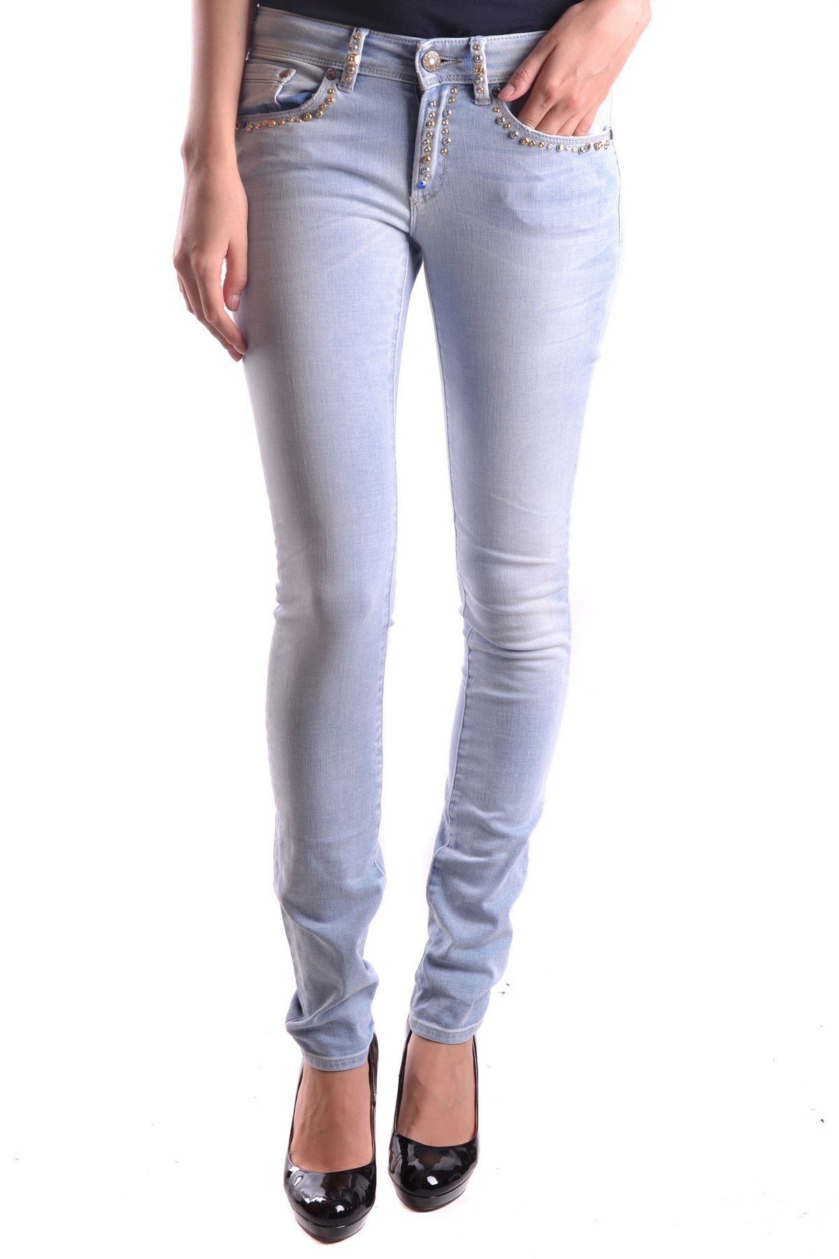 Джинсы бирюзовые Blau Klar REF-20304