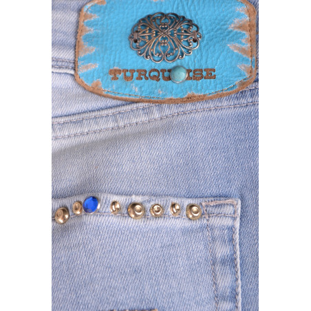 Jeans Turquoise NK154