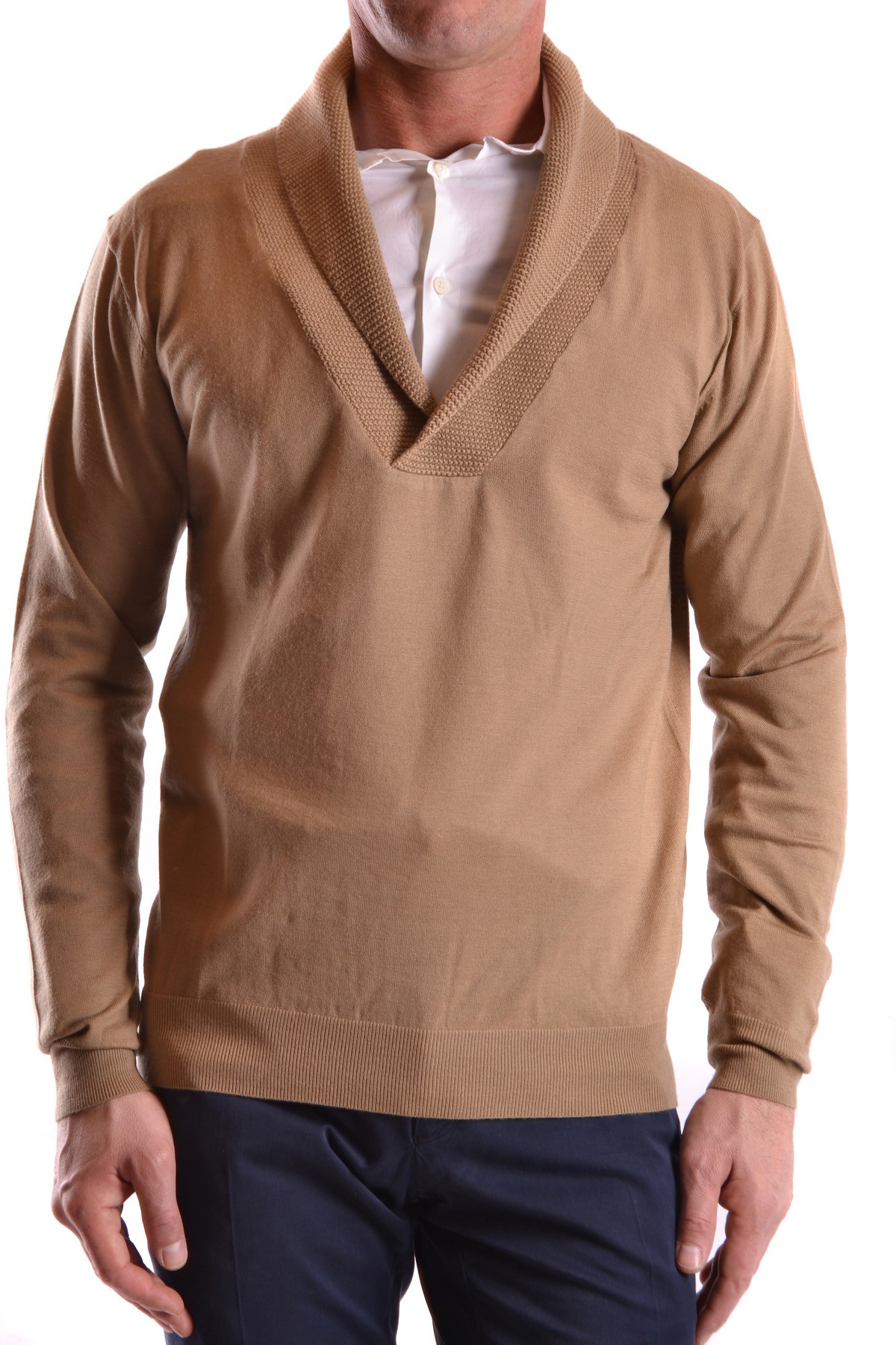 Maglione Daniele Alessandrini бежевый REF-22012