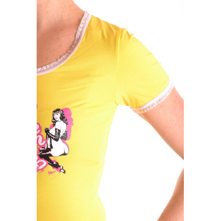 Camiseta Manga Corta Frankie Morello Sexywear