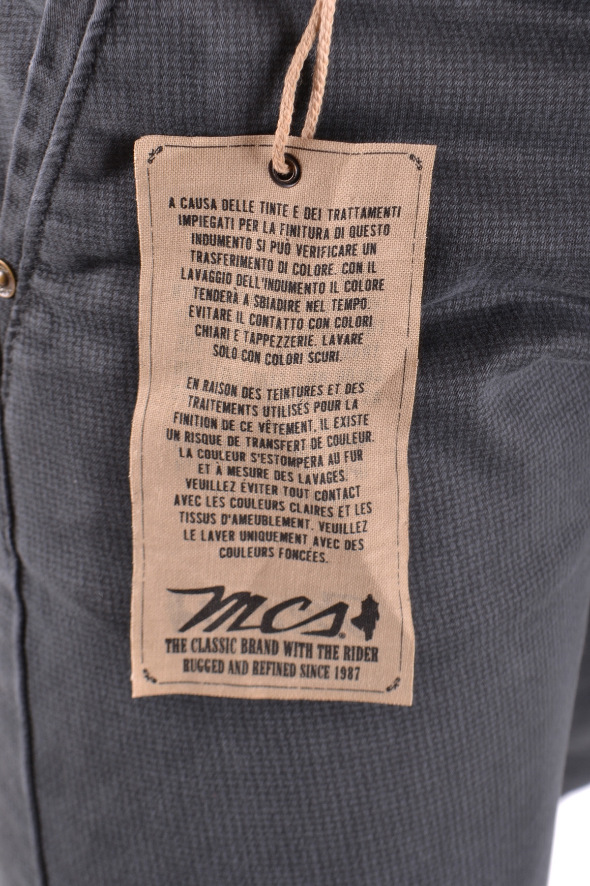 Pantaloni MCS Marlboro Classics NN4972 - Outlet Bicocca