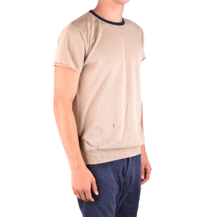 T-Shirt Daniele Alessandrini beige FM52148S3701