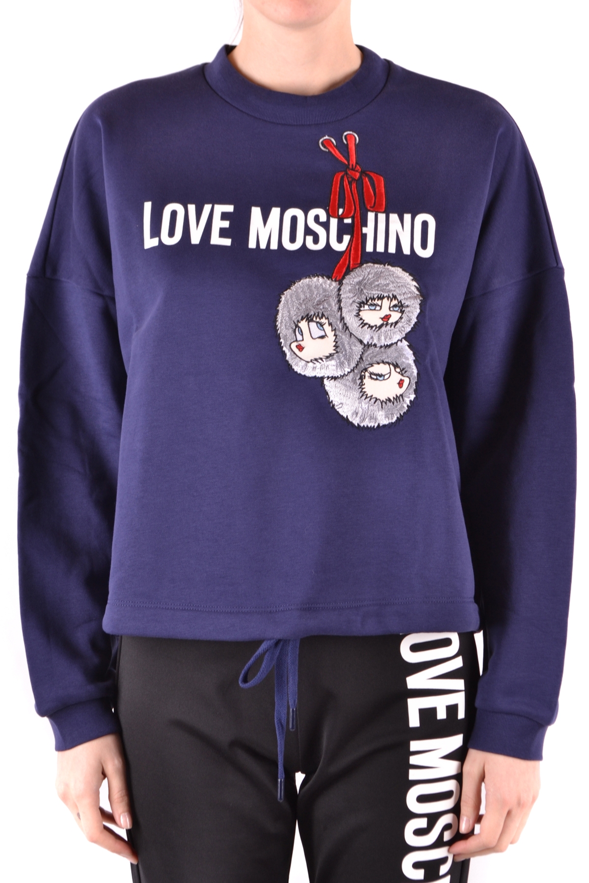 Love moschino hoodie on sale