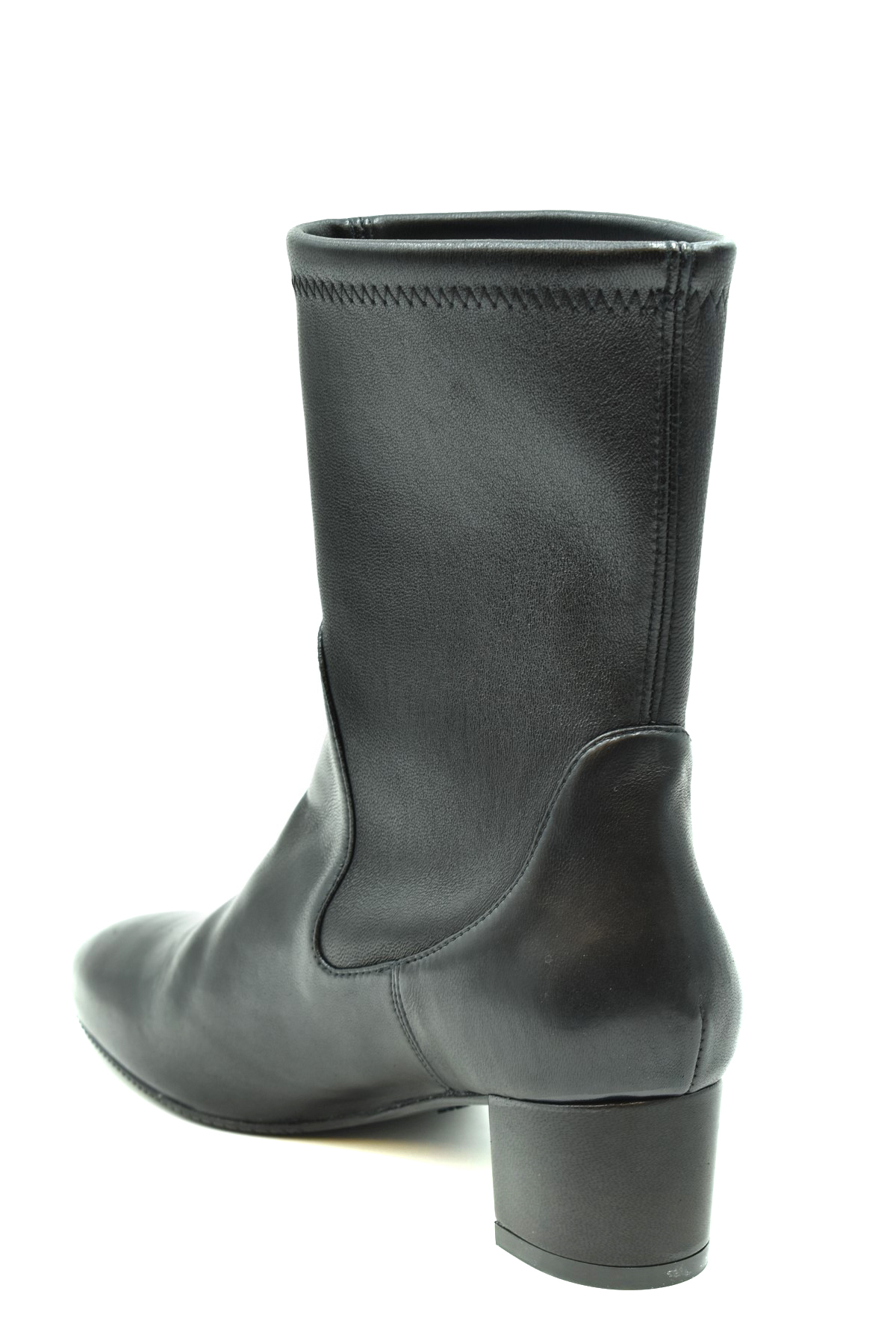 stuart weitzman ernestine leather bootie