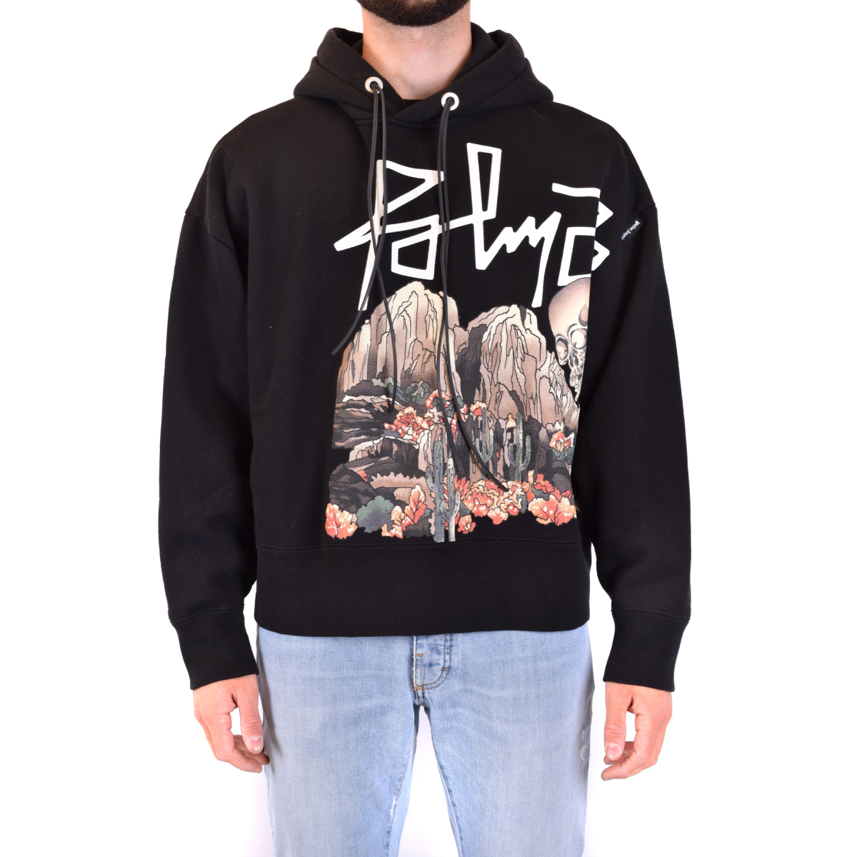 Palm Angels Sudadera Negra – Tee – LokeZapas