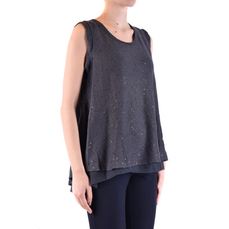 Tshirt no sleeves Brunello Cucinelli