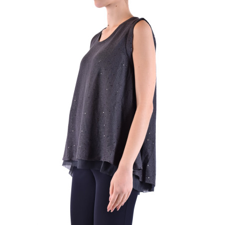 Tshirt no sleeves Brunello Cucinelli