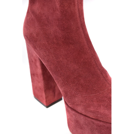 Bottines PARIS TEXAS Bordeaux PX712 XVST3