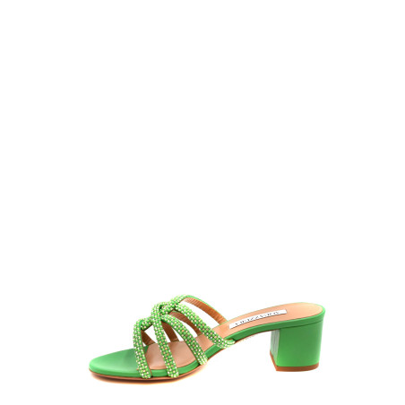 Sandali Aquazzura verde MDCMIS0 NSEPLR