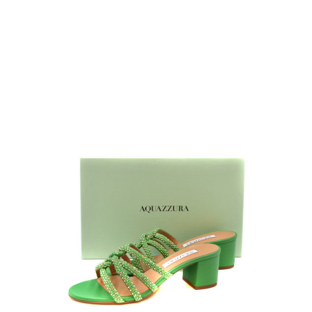 Sandali Aquazzura verde MDCMIS0 NSEPLR