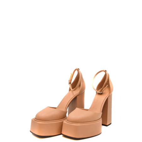 Pumps 3JUIN cammello AMBRA 080 MOK