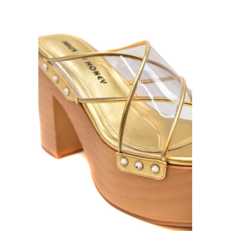 Sandali HAUS OF HONEY oro HW295