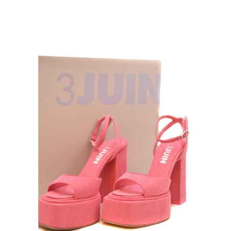 Sandalias 3JUIN rosa BETH-J 080 JEANS CANDY