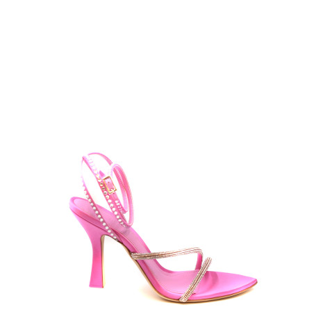 Sandales 3JUIN fuchsia GIGLIO-SS23 095 SYRIA SATIN