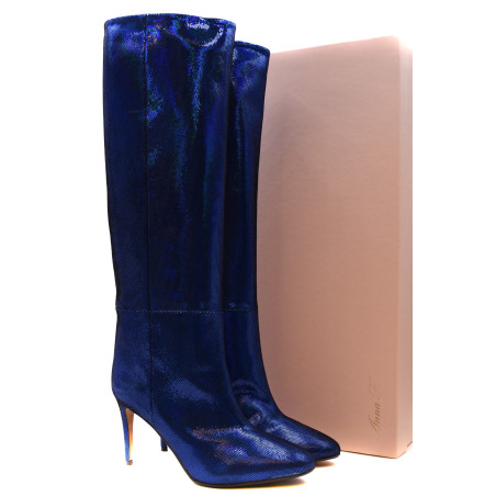 Botas ANNA F. azul eléctrico 9752 IRIDE