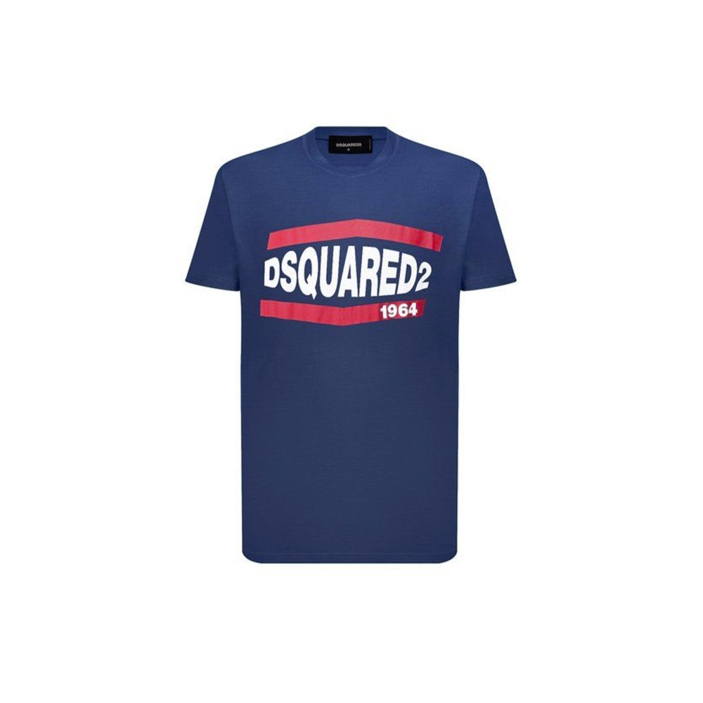 Camiseta de manga corta Dsquared azul S74GD0639  S21600