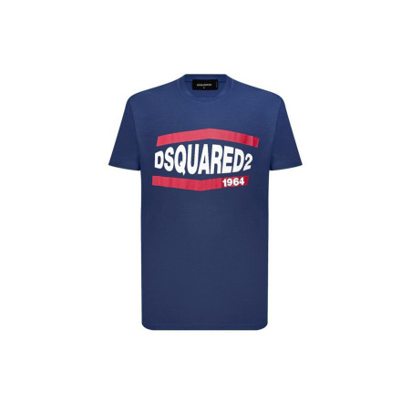 Kurzarm-T-Shirt Dsquared blau S74GD0639  S21600