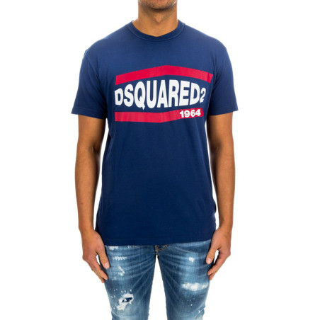 Short-Sleeve T-Shirt Dsquared blue S74GD0639  S21600