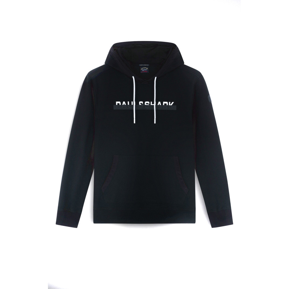 Hoodie Paul&Shark black 13311824