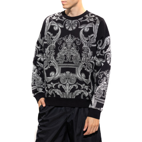 Maglione Versace nero 1006493 1A04504 2B900