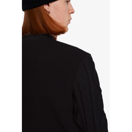 Felpa Fred Perry nero M4630 102