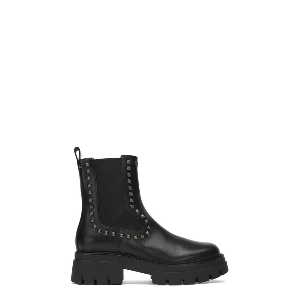 Stivaletti ASH  nero LENNY STUDS