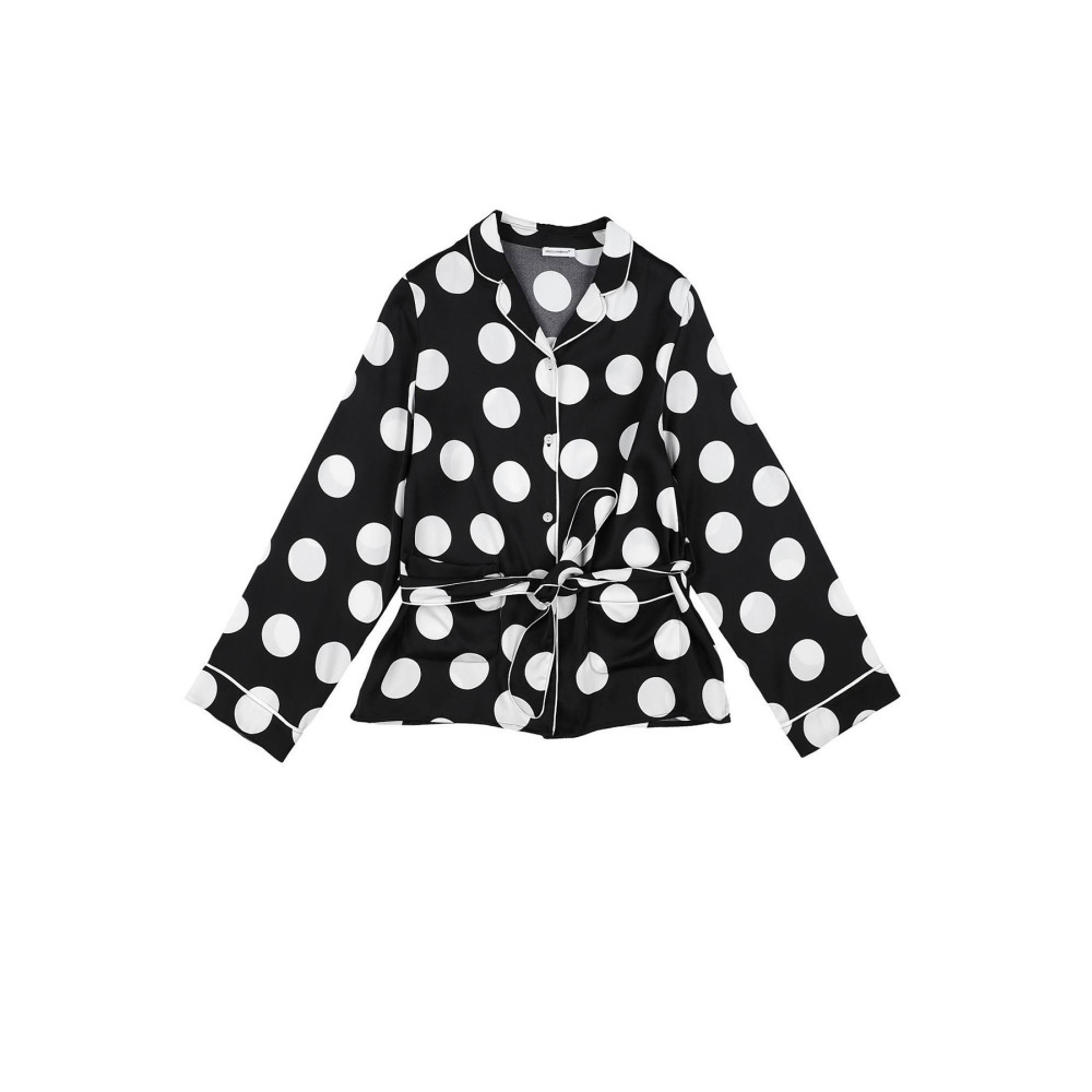 Chemise Dolce & Gabbana noir F5I89TFSAX6HNLDW
