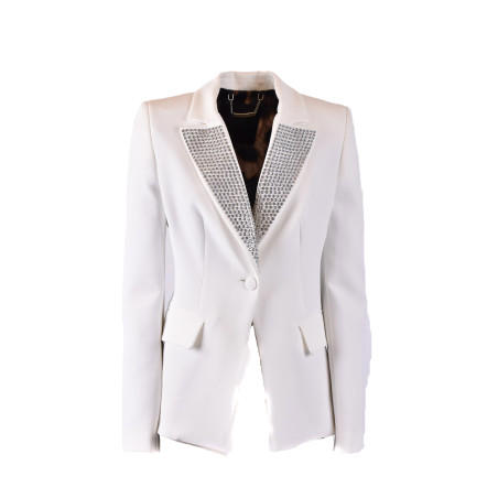 Giacca Philipp Plein bianco PACC WRF0535 PTE008N
