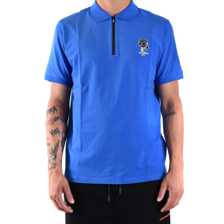 T-Shirt KARL LAGERFELD electric blue
