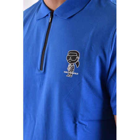 Camiseta KARL LAGERFELD azul eléctrico