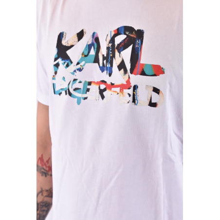 Camiseta KARL LAGERFELD blanco