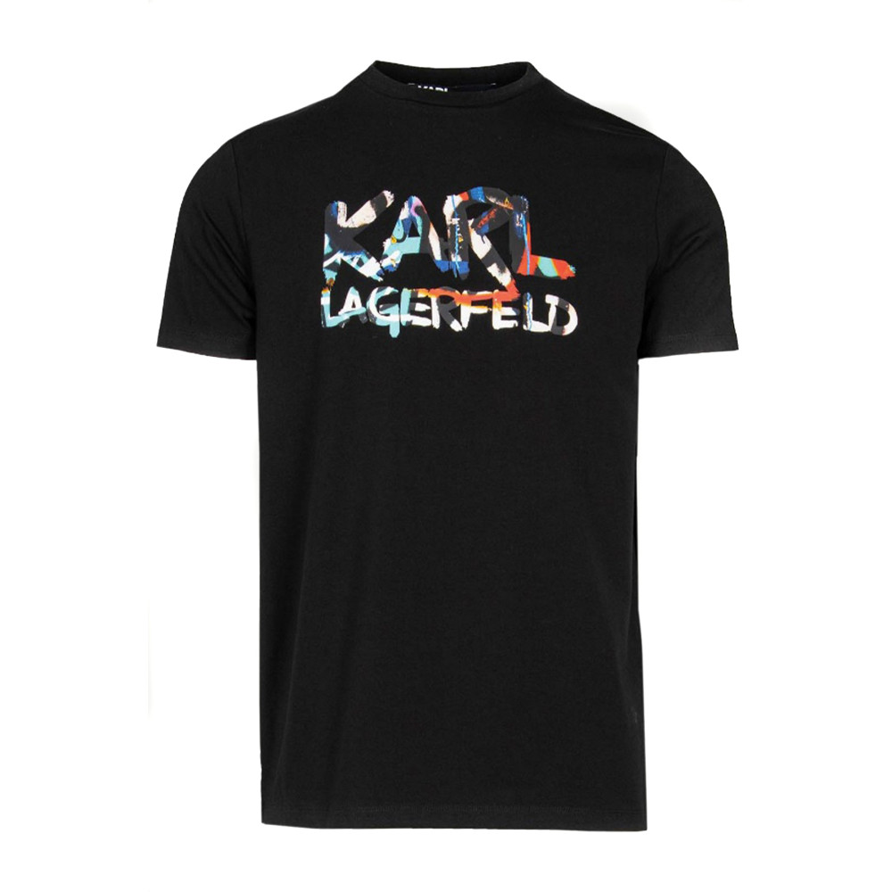 T-Shirt KARL LAGERFELD noir