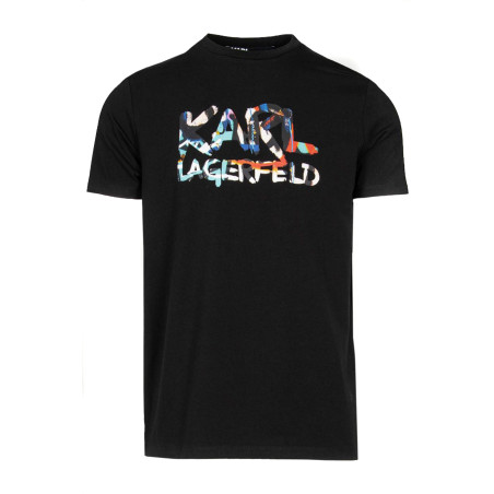 T-Shirt KARL LAGERFELD black 755400 531224 990