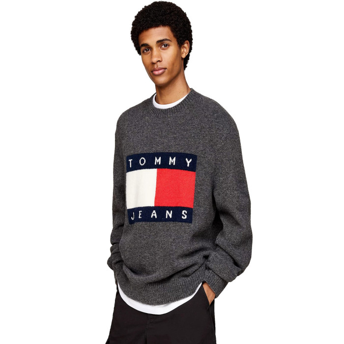 Jersey TOMMY JEANS gris