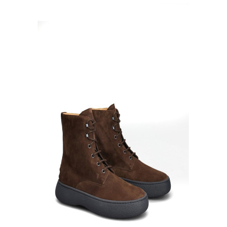 Stiefeletten Tod's braun