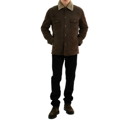 Jacket Barba Napoli marrón CAMICIA SHE 38900 004