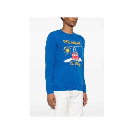Pullover MC2 Saint Barth electric blue