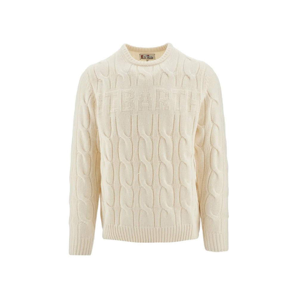 Pull MC2 Saint Barth crème
