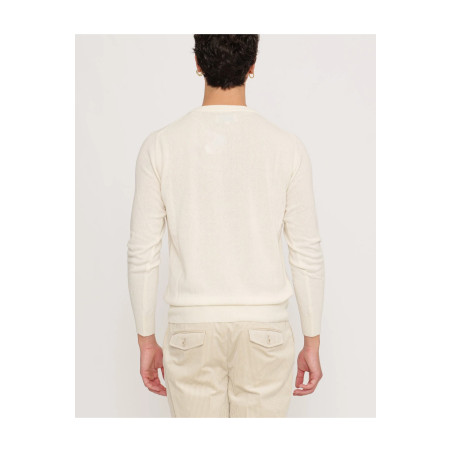 Pull MC2 Saint Barth crème