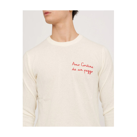 Maglione MC2 Saint Barth panna HER0005 01246G