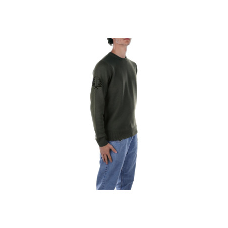 Pull Fred Perry vert