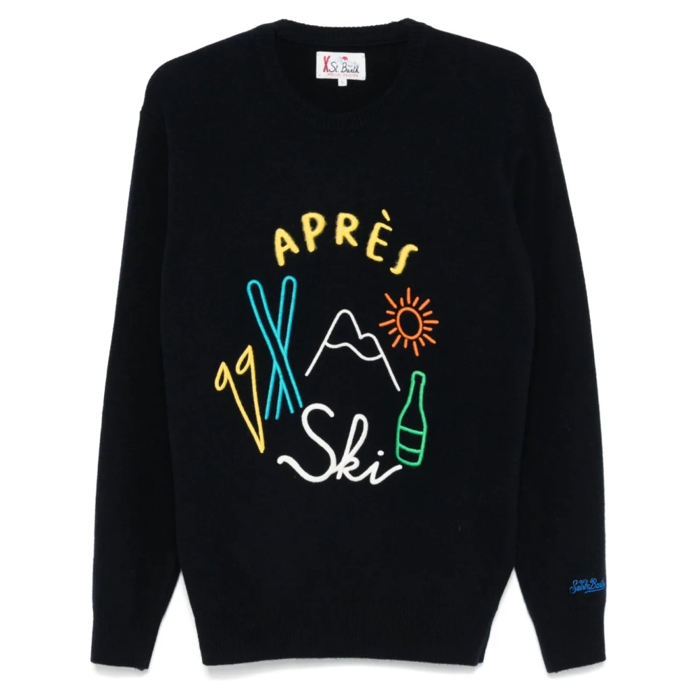 Sweater MC2 Saint Barth dark blue HER0001 00332G