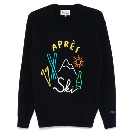Sweater MC2 Saint Barth dark blue HER0001 00332G